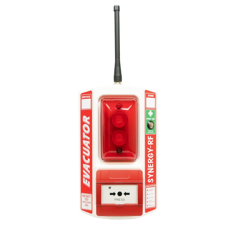 Wireless Site Alarm with First Aid Function and secure reset!