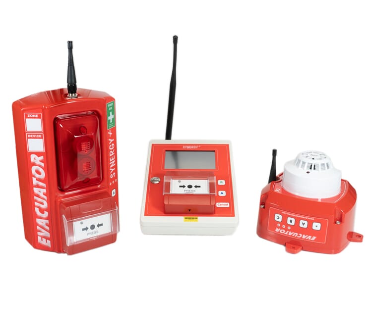 Wireless fire alarms